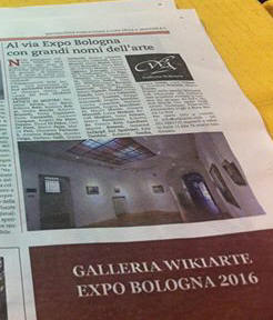 1 ° ARTICOLO di REPUBBLICA per Expo Bologna 2016